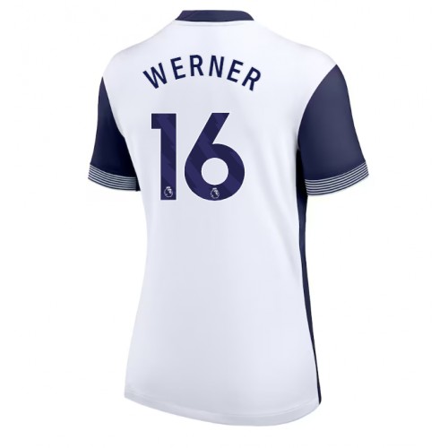 Fotballdrakt Dame Tottenham Hotspur Timo Werner #16 Hjemmedrakt 2024-25 Kortermet